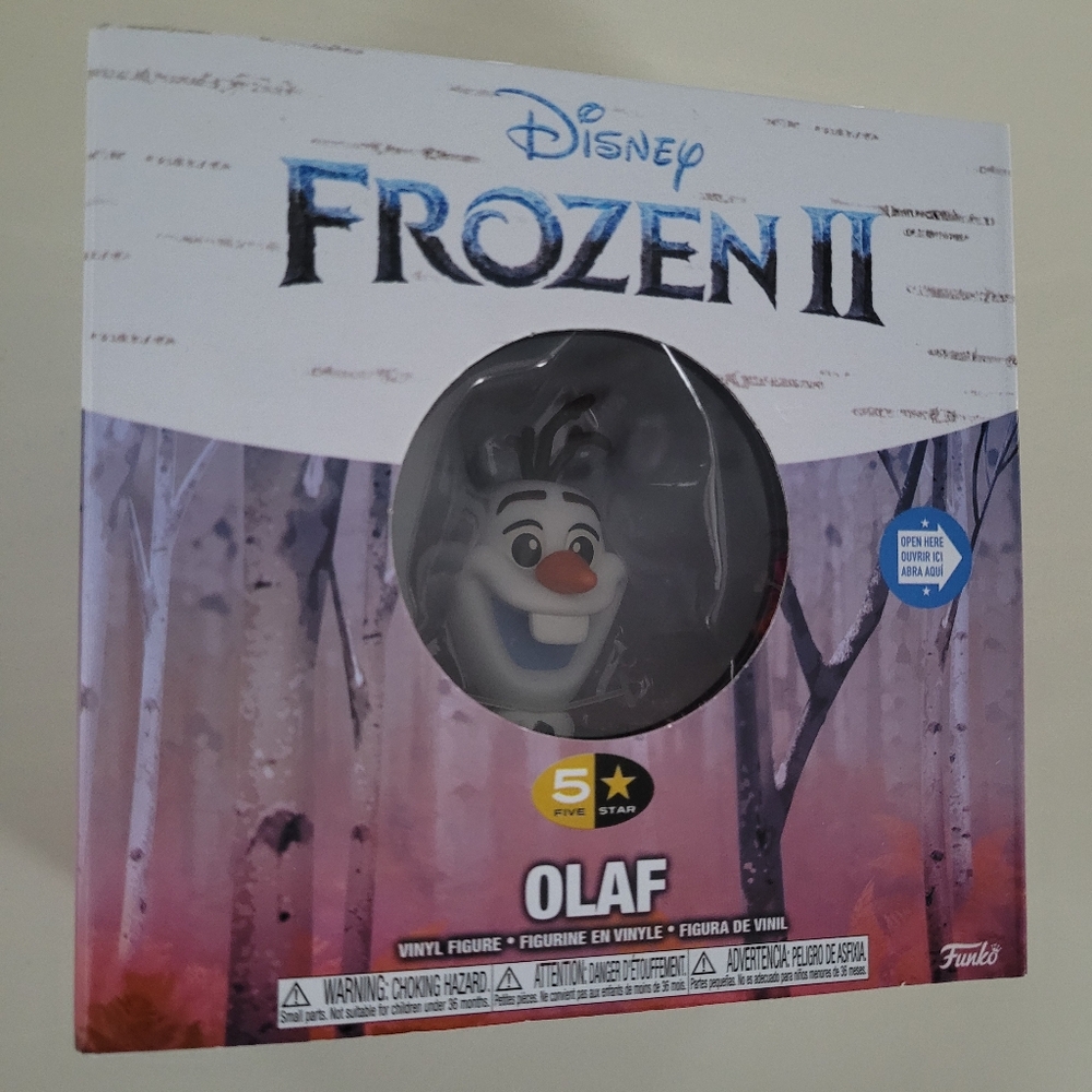 Olaf: Disney Frozen 2 Funko Five Star Vinyl Figure FUNKO X DISNEY - Picture 3 of 15